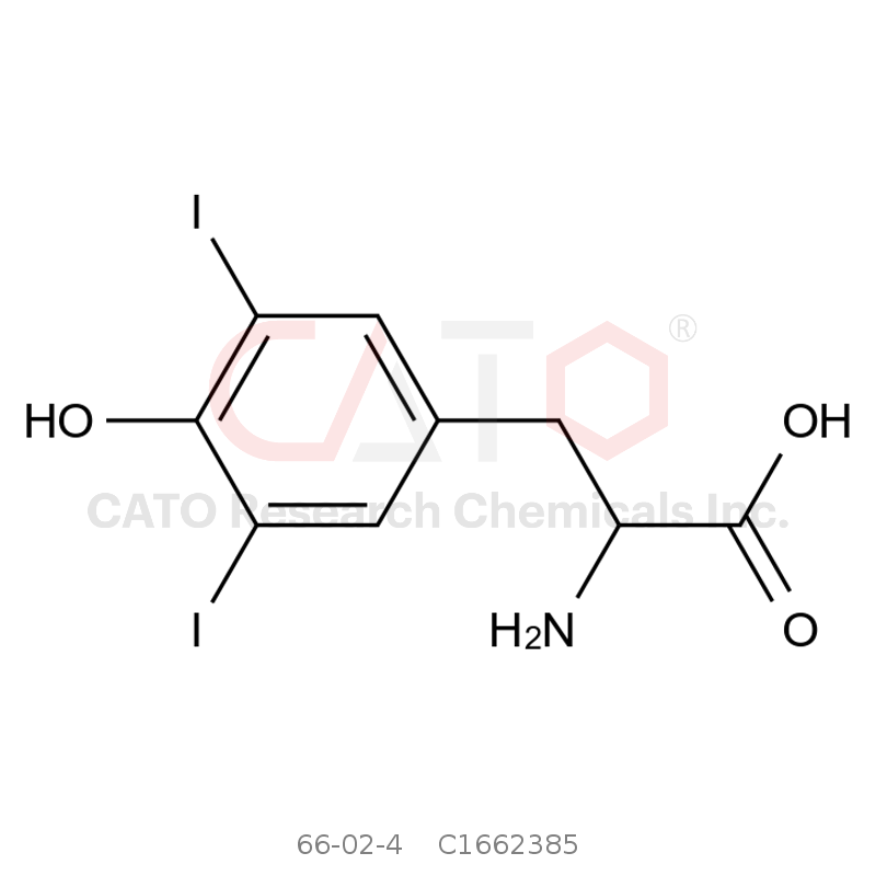 CAS No.:66-02-4,3,5-Diiodo-DL-tyrosine