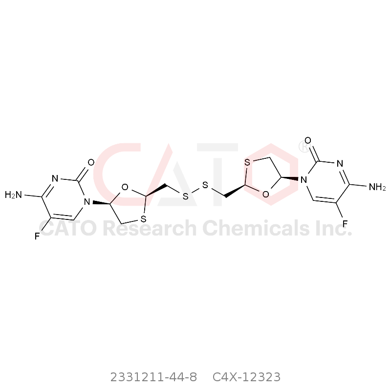 CAS No.:2331211-44-8,Emtricitabine Impurity 3