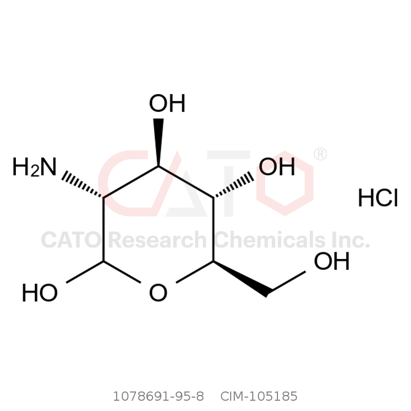 CAS No.:1078691-95-8,D-Glucopyranose, 2-amino-2-deoxy-, hydrochloride (1:1) (ACI)