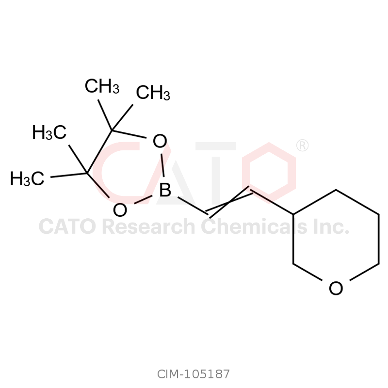 4,4,5,5-tetramethyl-2-(2-(tetrahydro-2H-pyran-3-yl)vinyl)-1,3,2-dioxaborolane