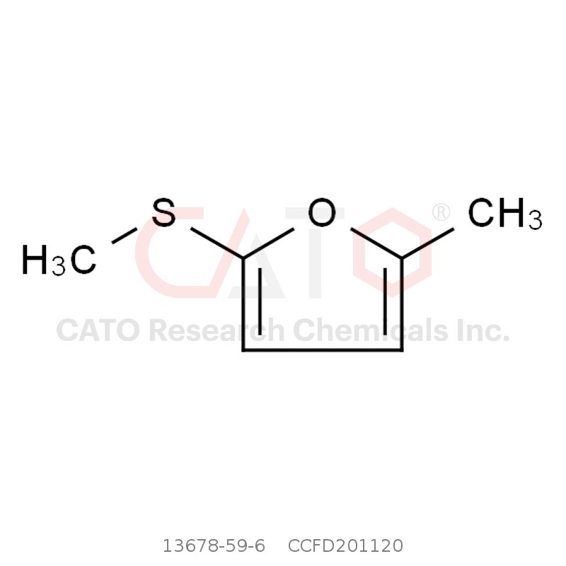 CAS No.:13678-59-6,2-Methyl-5-(methylthio)furan