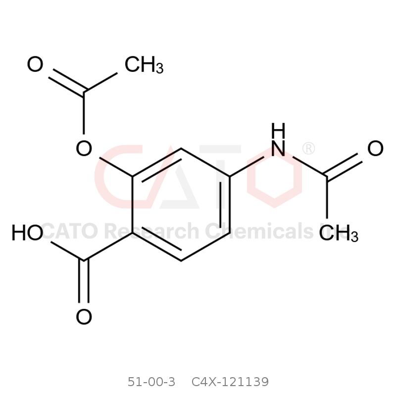 CAS No.:51-00-3,对乙酰氨基酚杂质39