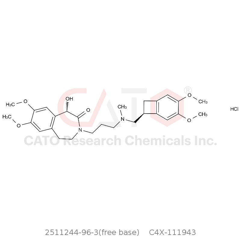 CAS No.:2511244-96-3(free base),伊伐布雷定杂质43 HCl