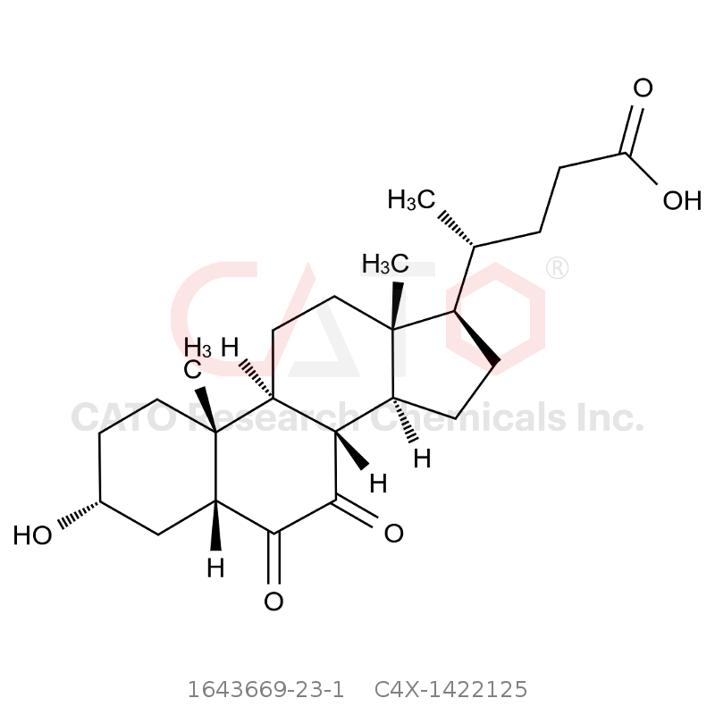 CAS No.:1643669-23-1,6,7-二酮石胆酸