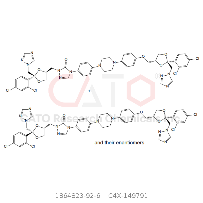 CAS No.:1864823-92-6,Itraconazole Didioxolanyl Analog