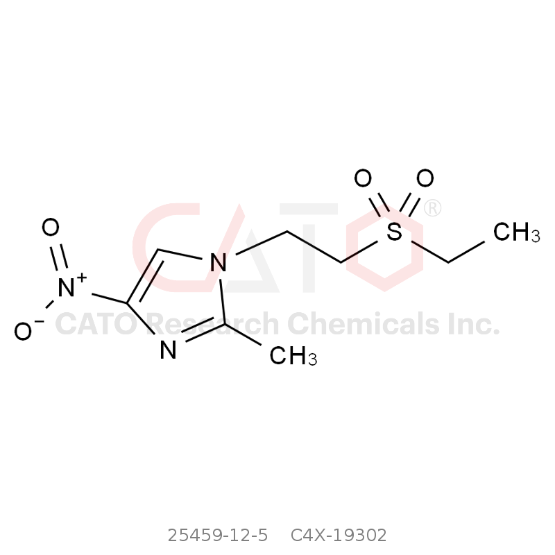 CAS No.:25459-12-5,替硝唑EP杂质B