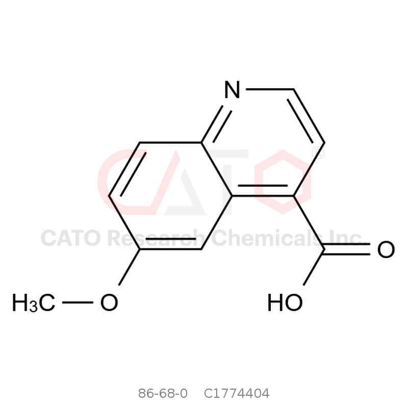 CAS No.:86-68-0,6-甲氧基喹啉-4-甲酸