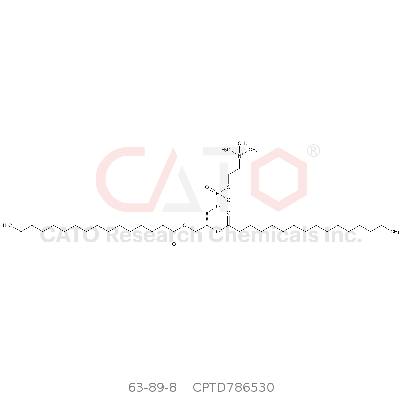 CAS No.:63-89-8,1,2-Dipalmitoyl-sn-glycero-3-phosphocholine