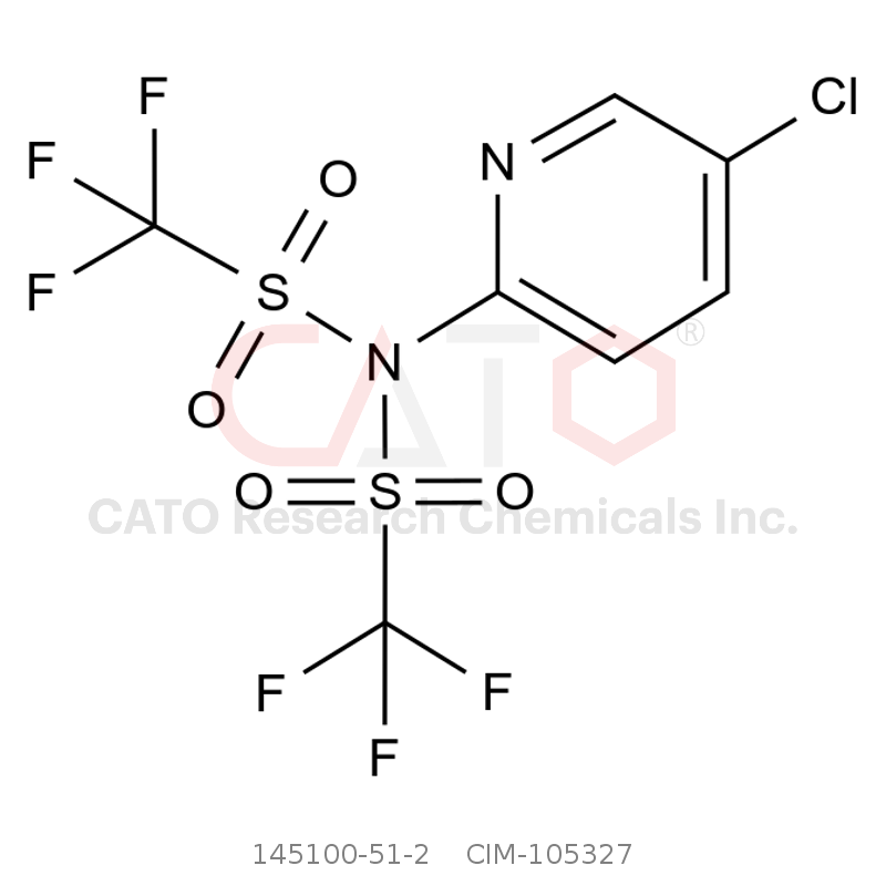 CAS No.:145100-51-2,N-(5-Chloro-2-pyridyl)triflimide