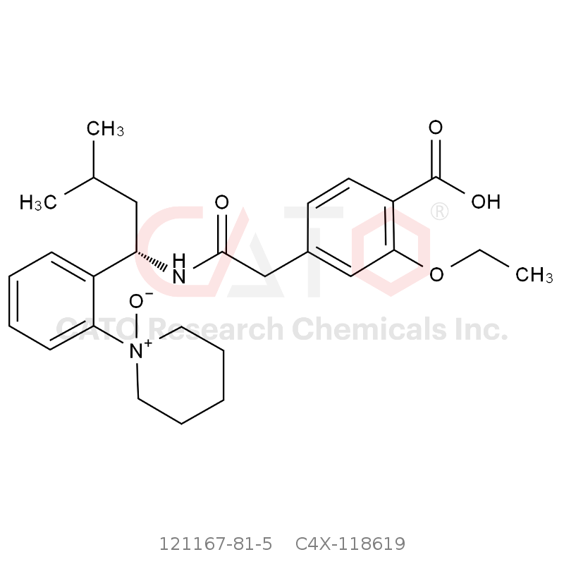 CAS No.:121167-81-5,Repaglinide N-Oxide