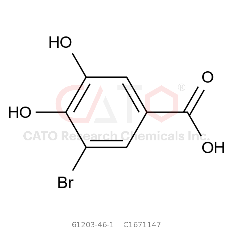CAS No.:61203-46-1,3-Bromo-4,5-dihydroxybenzoic acid