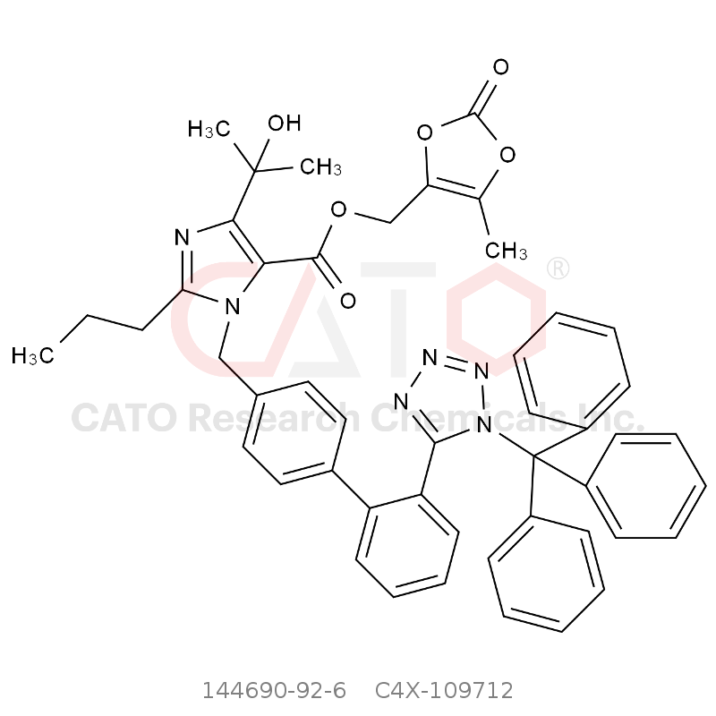 CAS No.:144690-92-6,Olmesartan Impurity 12