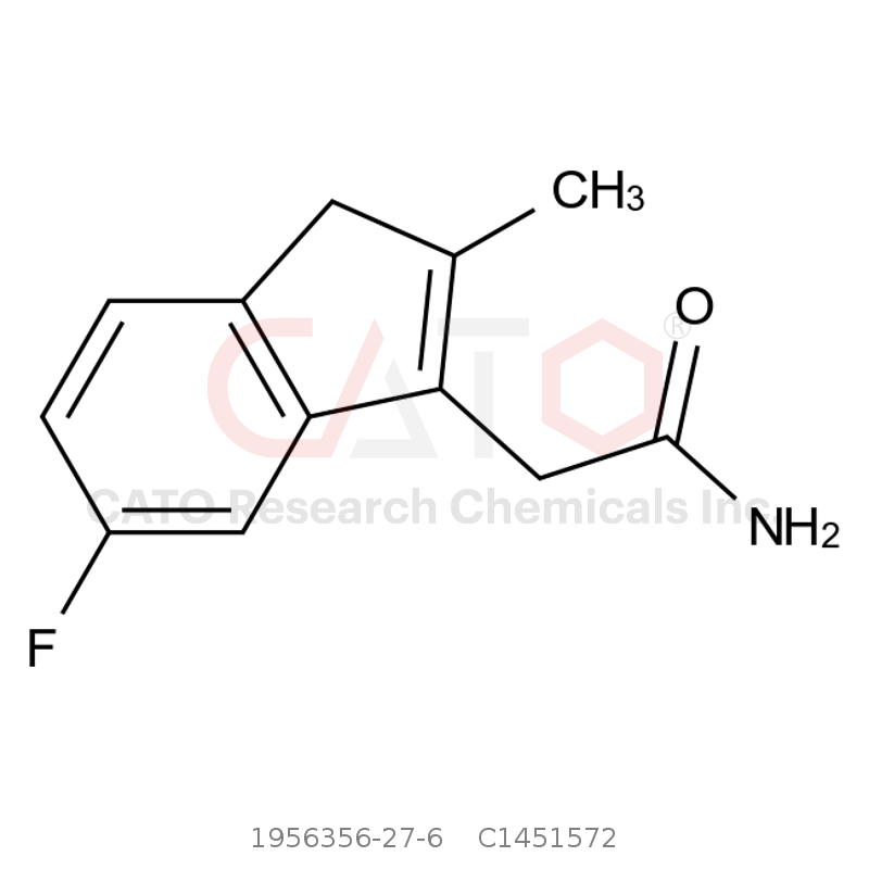 CAS No.:1956356-27-6,2-(5-氟-2-甲基-1H-茚-3-基)乙酰胺