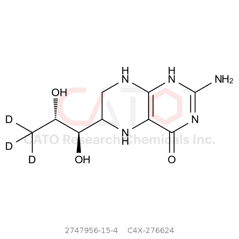 CAS No.:2747956-15-4,Sepiapterin Impurity 24-D3