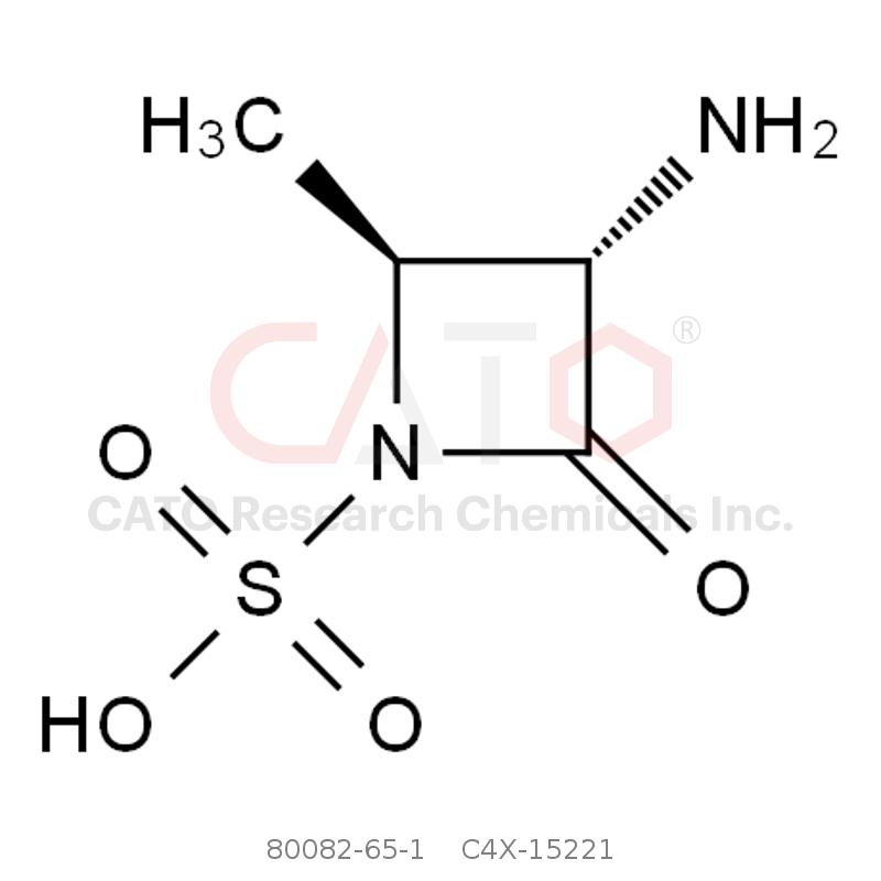 CAS No.:80082-65-1,氨曲南杂质1