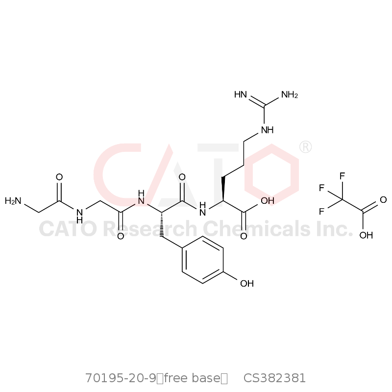 CAS No.:70195-20-9（free base）,Gly-Gly-Tyr-Arg