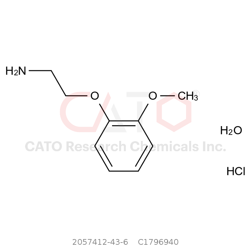 CAS No.:2057412-43-6,2-(2-Methoxyphenoxy)ethanamine Hydrochloride Hydrate