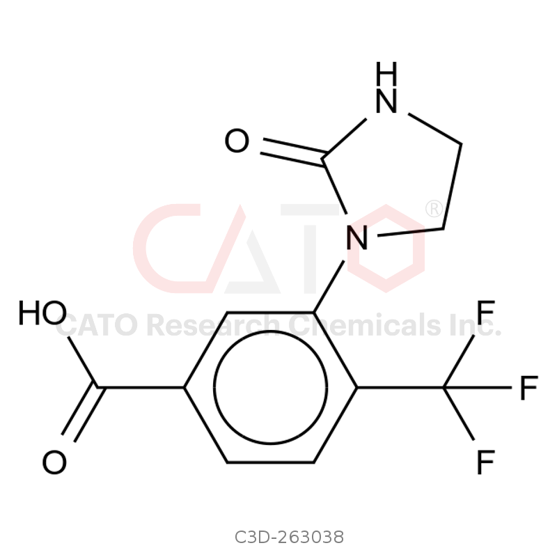3-（2-氧代咪唑烷-1-基）-4-（三氟甲基）苯甲酸