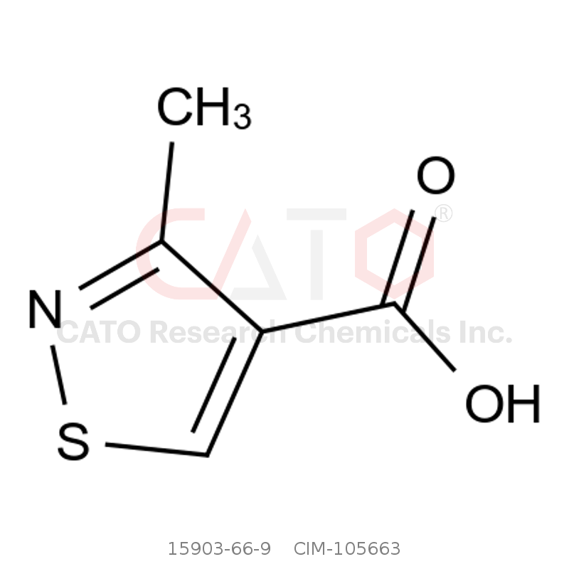 CAS No.:15903-66-9,3-Methyl-isothiazole-4-carboxylic acid