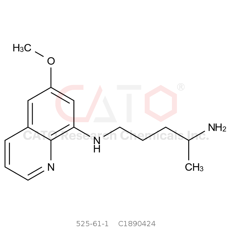 CAS No.:525-61-1,喹西特（伯氨喹EP杂质A）