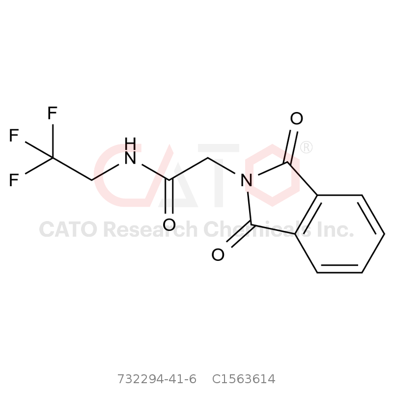 CAS No.:732294-41-6,2-(1,3-二氧异吲哚-2-基)-N-(2,2,2-三氟乙基)乙酰胺