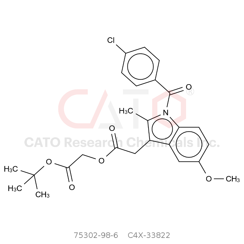 CAS No.:75302-98-6,Acemetacin Impurity 2