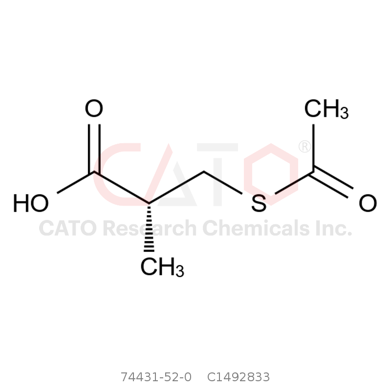 CAS No.:74431-52-0,(2R)-3-(Acetylthio)-2-methylpropanoic acid