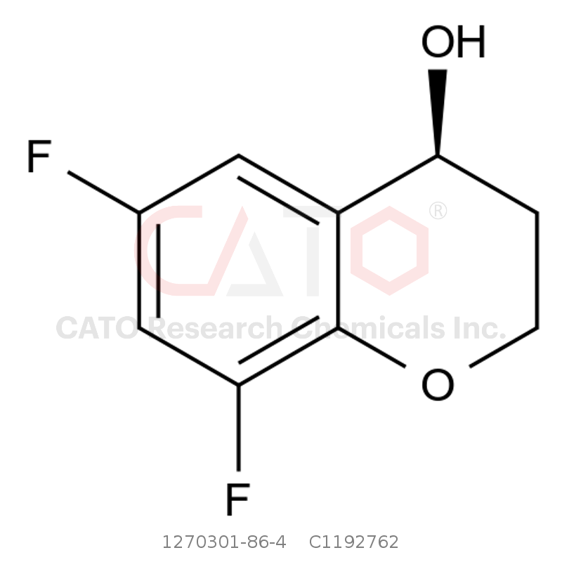 CAS No.:1270301-86-4,(S)-6,8-二氟色满-4-醇