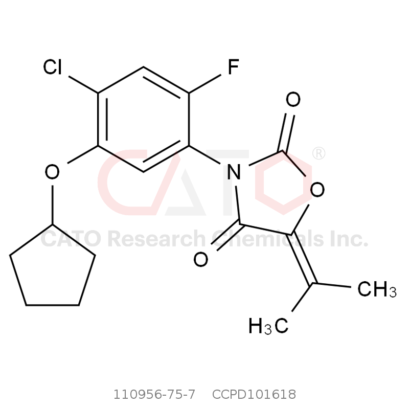 CAS No.:110956-75-7,戊基恶唑酮(环戊恶草酮)