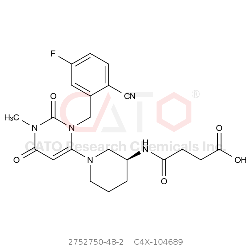 CAS No.:2752750-48-2,Trelagliptin impurity 89