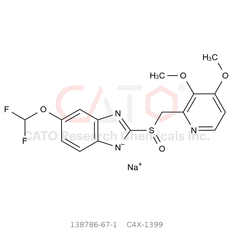CAS No.:138786-67-1,泮托拉唑钠