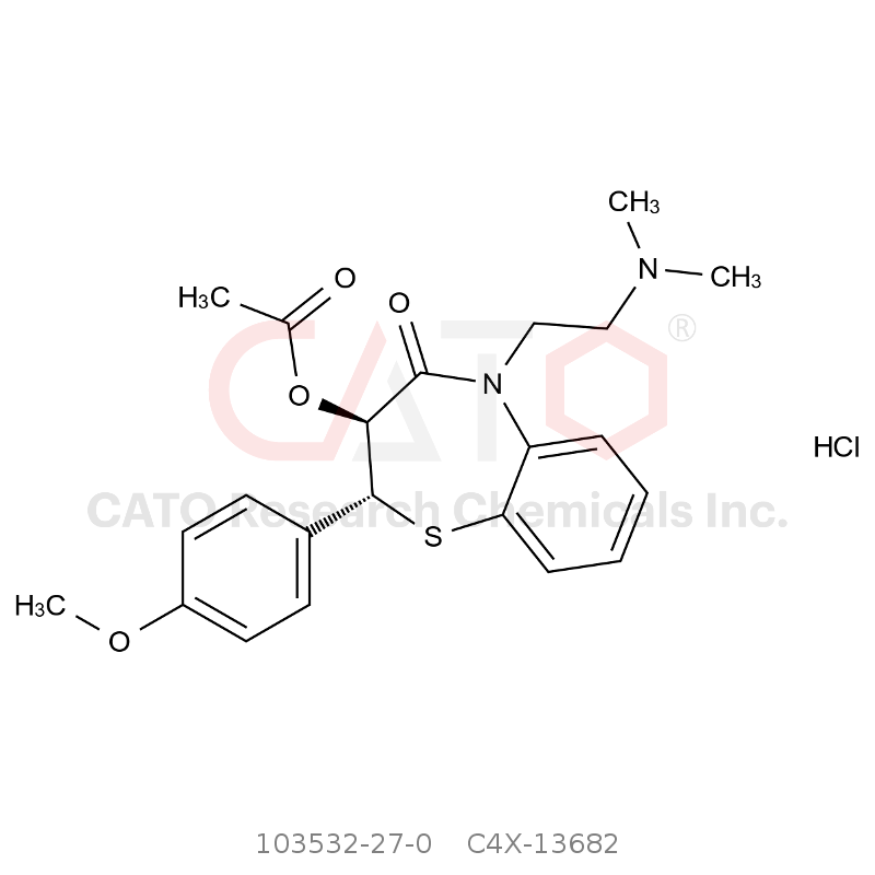 CAS No.:103532-27-0,Diltiazem EP Impurity A HCl