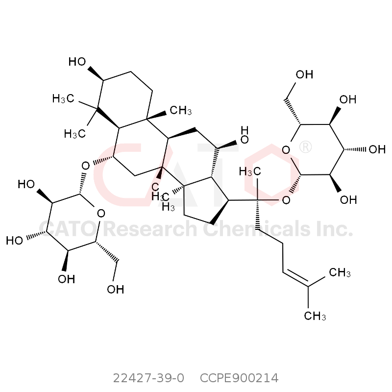 CAS No.:22427-39-0,Ginsenoside Rg1