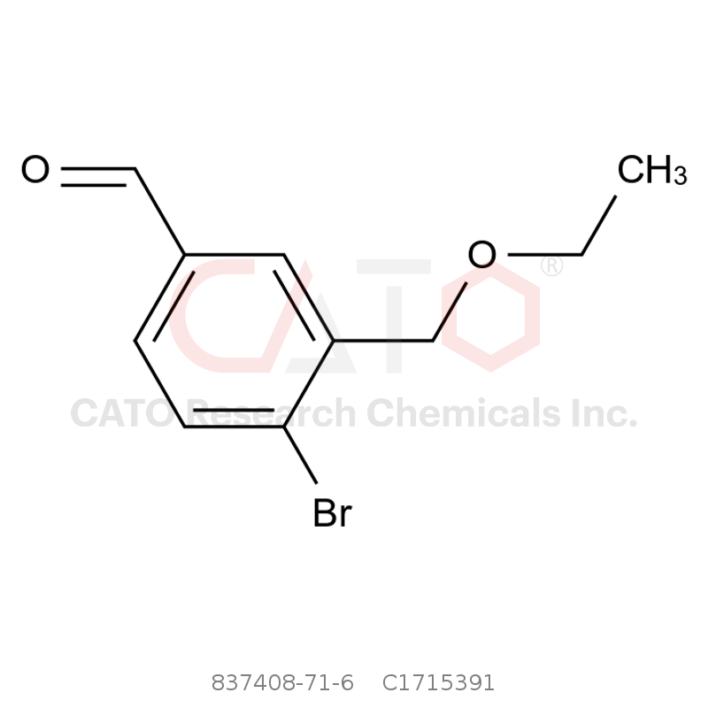 CAS No.:837408-71-6,4-溴-3-(乙氧基甲基)苯甲醛
