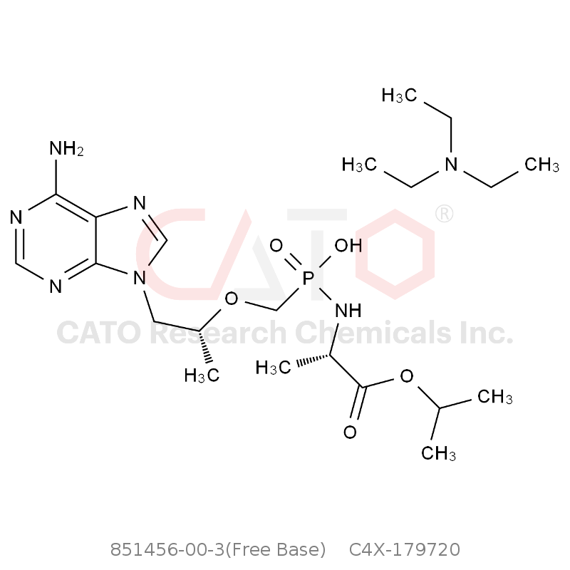 CAS No.:851456-00-3(Free Base),丙酚替诺福韦杂质20三乙胺盐