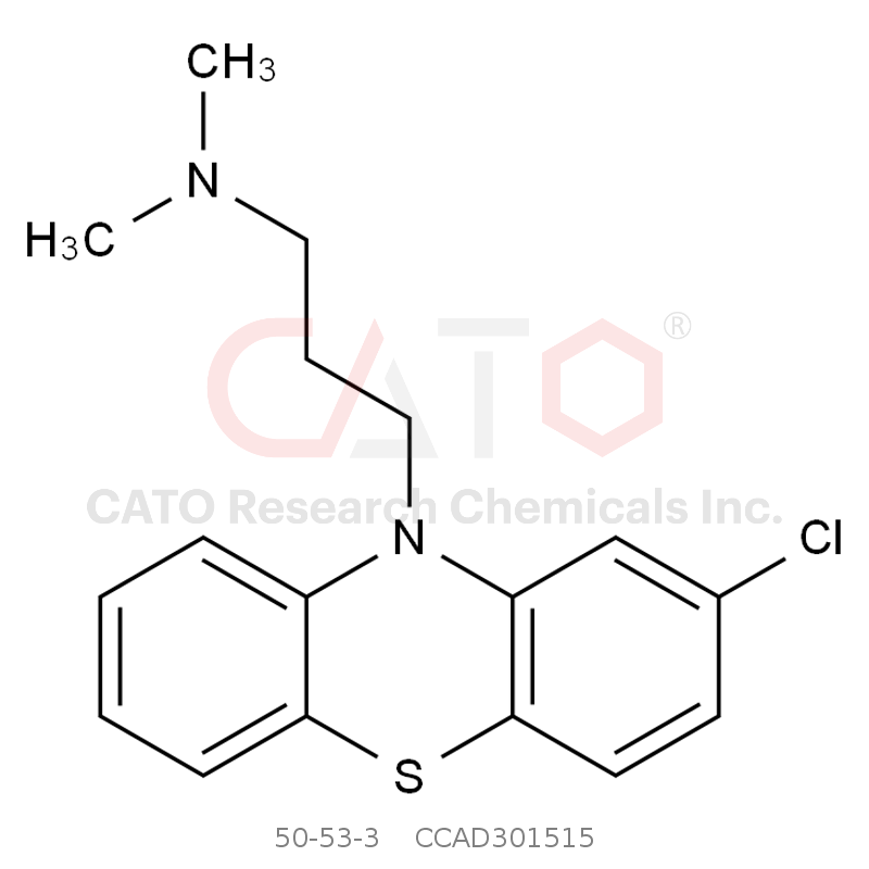 CAS No.:50-53-3,氯丙嗪