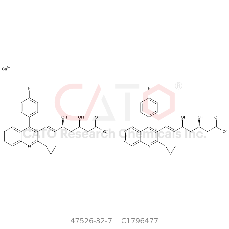 CAS No.:47526-32-7,Calcium (3R,5S,E)-7-(2-cyclopropyl-4-(4-fluorophenyl)quinolin-3-yl)-3,5-dihydroxyhept-6-enoate