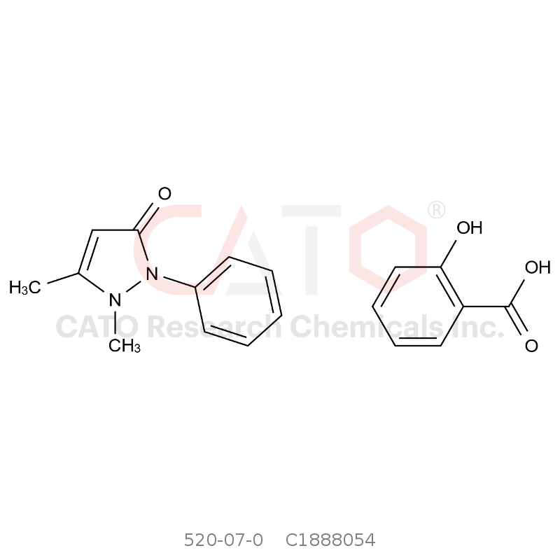CAS No.:520-07-0,水杨酸安替比林