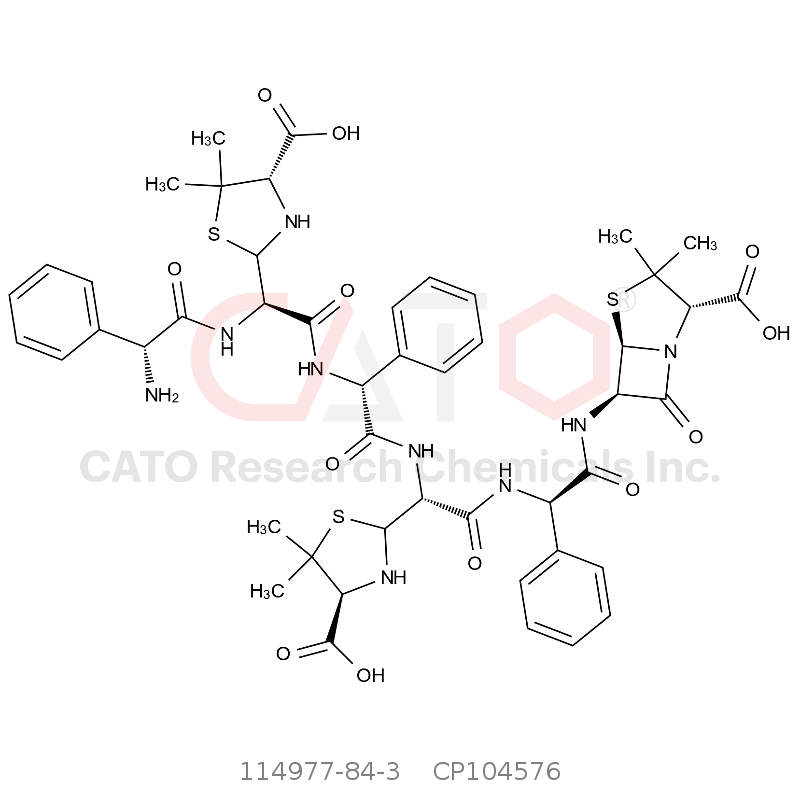 CAS No.:114977-84-3,Ampicillin oligomer 1 (trimer)