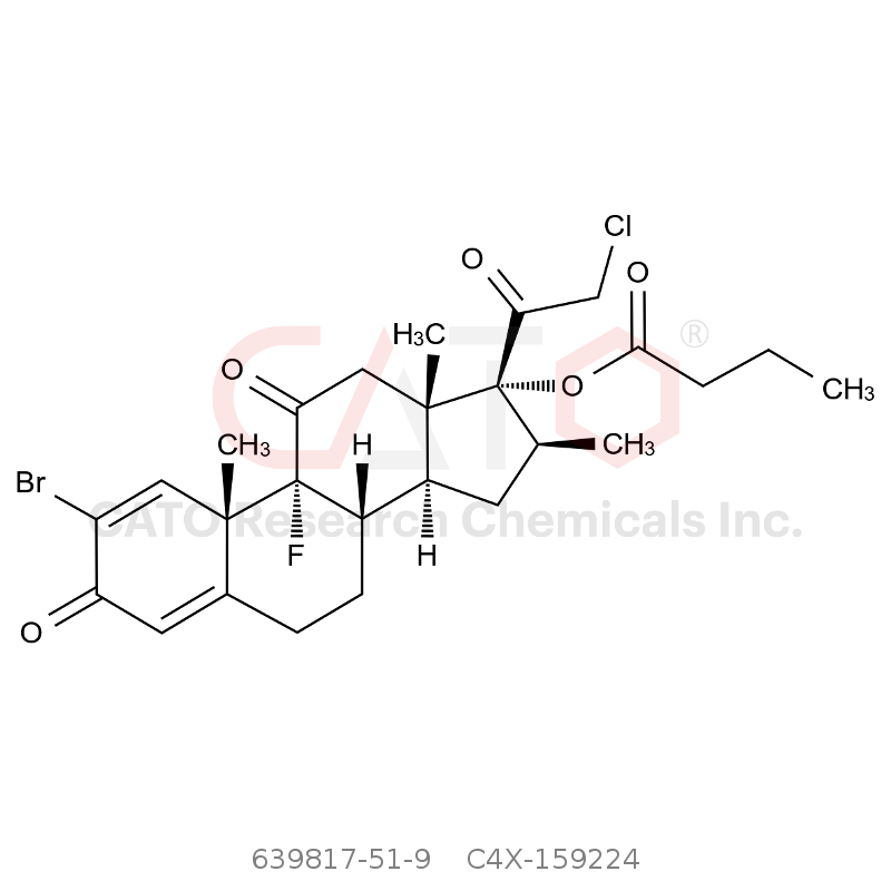 CAS No.:639817-51-9,Clobetasone Butyrate EP Impurity D