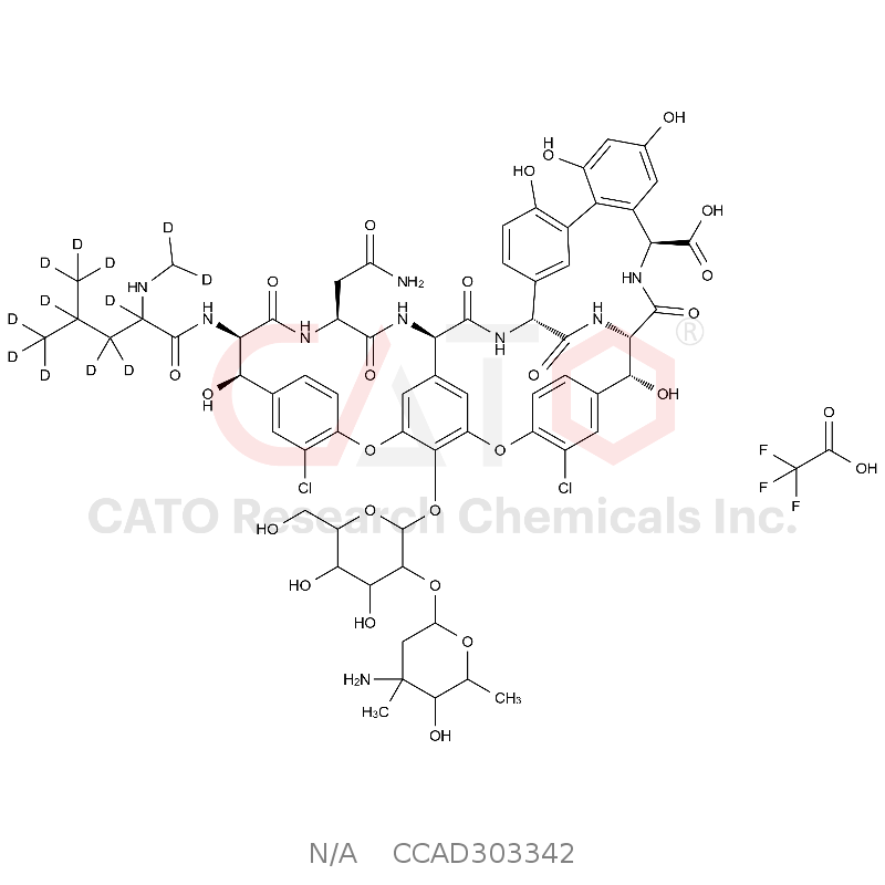Vancomycin-d12 trifluoroacetate Salt