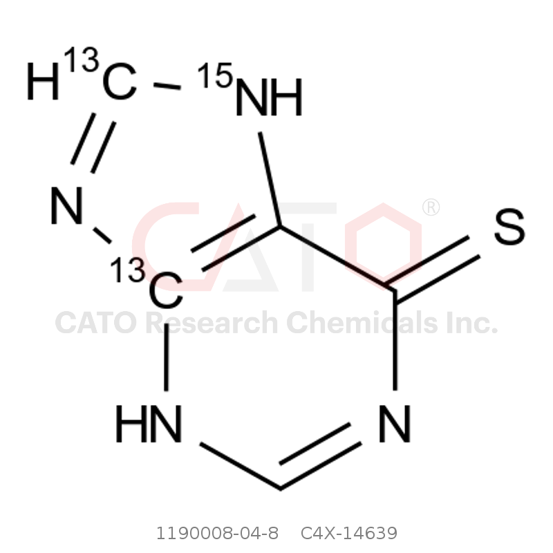 CAS No.:1190008-04-8,硫唑嘌呤杂质9