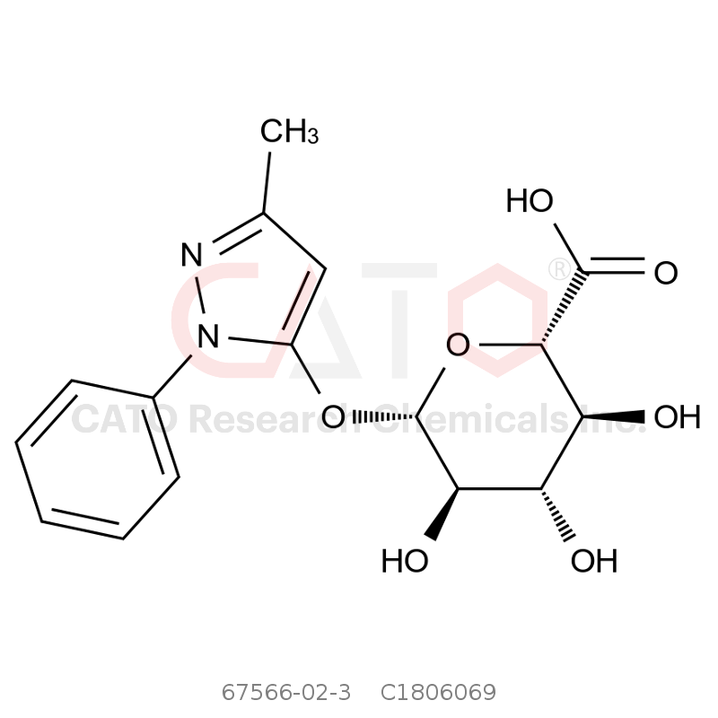 CAS No.:67566-02-3,Edaravone Glucuronide