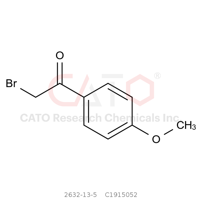 CAS No.:2632-13-5,2-Bromo-1-(4-methoxyphenyl)ethanone
alpha-bromo-4-methoxyacetophenone
protein tyrosine phosphatase inhibitor ii
4'-methoxyphenacyl bromide
2-bromo-1-(4-methoxy-phenyl)-ethanone
omega-bromo-p-methoxy acetophenone
2-bromo-4'-methoxy acetophenone
a-bromo-p-methoxyacetophenone
ethanone, 2-bromo-1-(4-methoxyphenyl)-
4-methoxy phenacyl bromide
2-bromo-4'-methoxyacetophenone
2-bromo-1-(4-methoxyphenyl)ethan-1-one
ethanone, 2-bromo-1-(4-methoxyphenyl)
p-methoxyphenacyl bromide
4-methoxyphenacyl bromide
a-bromo-4-methoxyacetophenone
1-(2-bromo-4-methoxyphenyl)ethanone
?-Bromo-4-methoxyacetophenone
2632-13-5