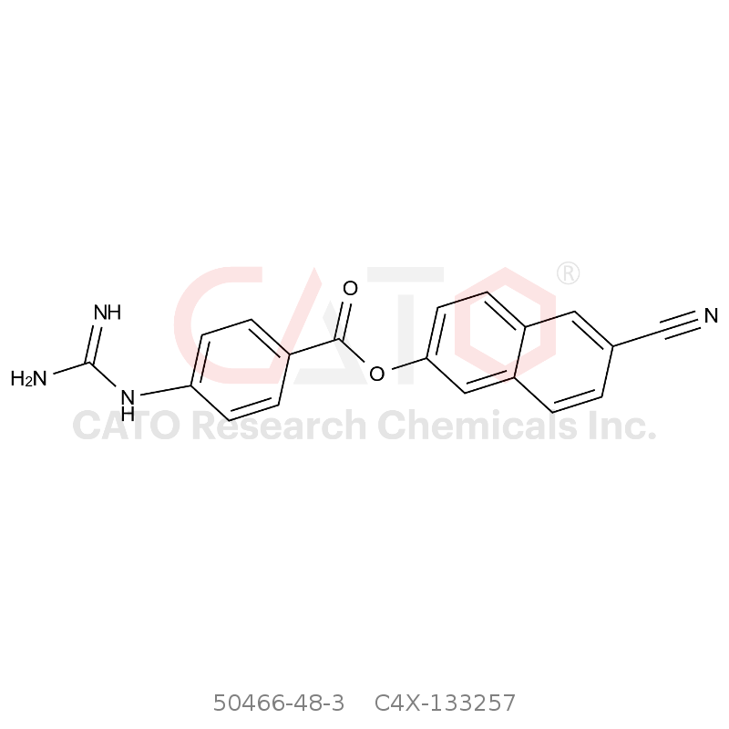CAS No.:50466-48-3,萘莫司他杂质57