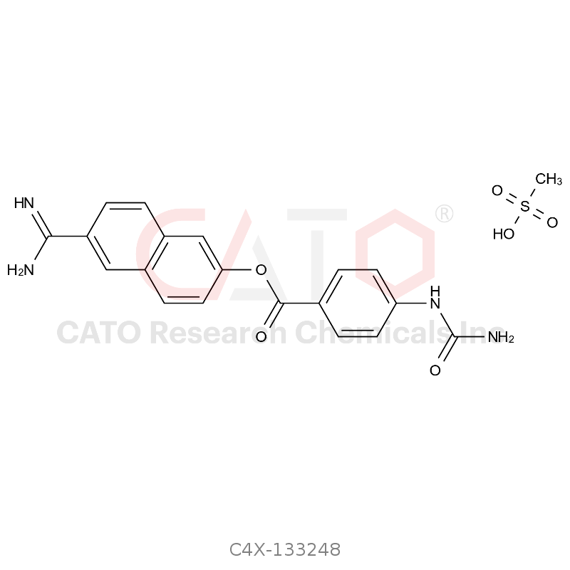 Nafamostat Impurity 48 Methanesulfonate