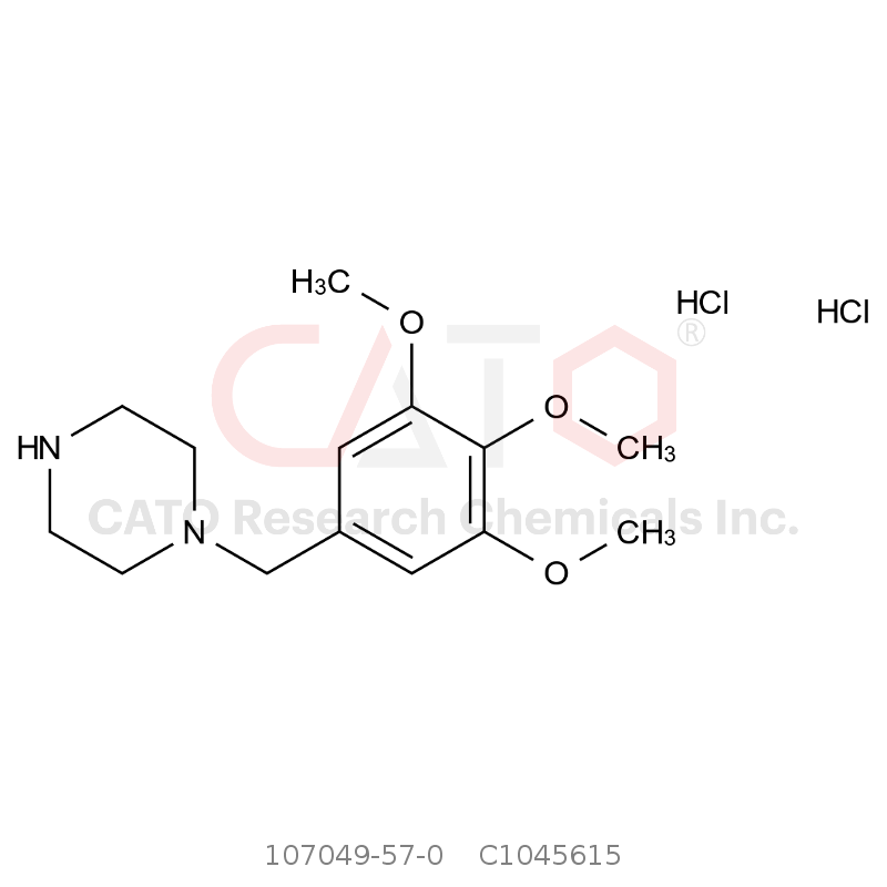 CAS No.:107049-57-0,曲美他嗪EP杂质A  DiHCl