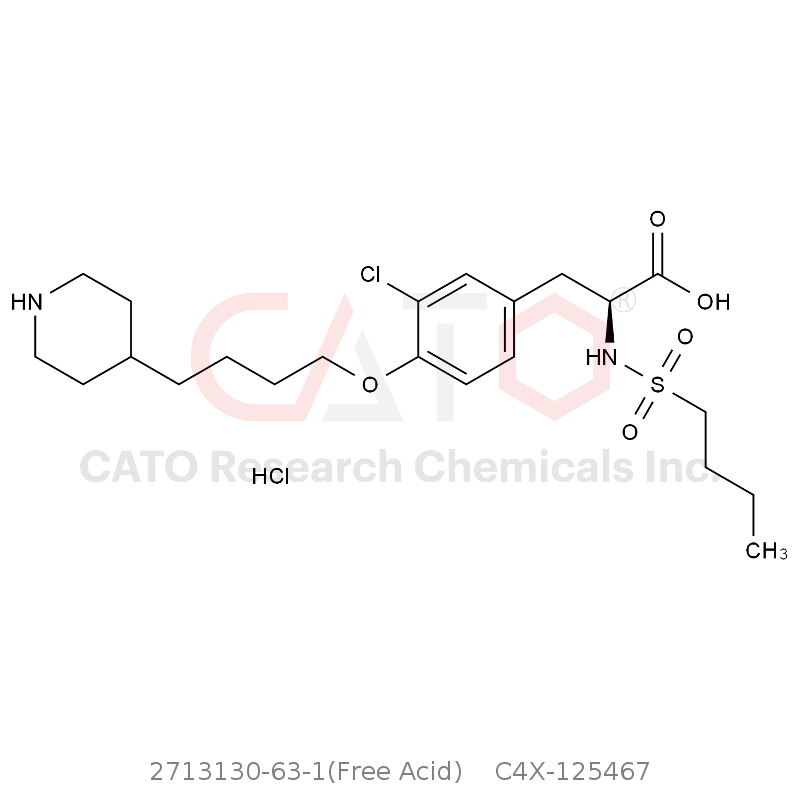 CAS No.:2713130-63-1(Free Acid),Tirofiban Impurity 67