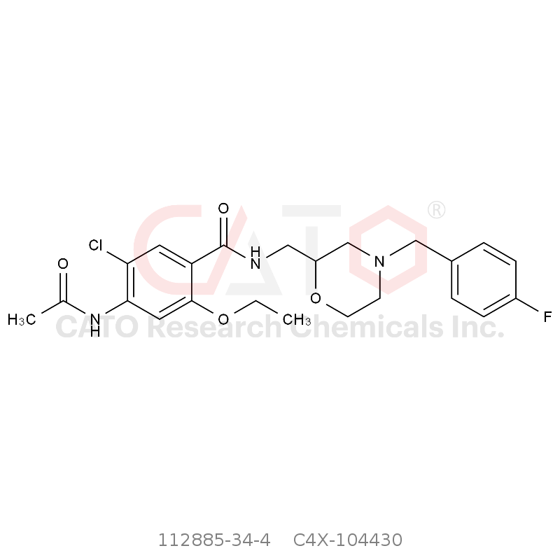 CAS No.:112885-34-4,Mosapride Impurity 30