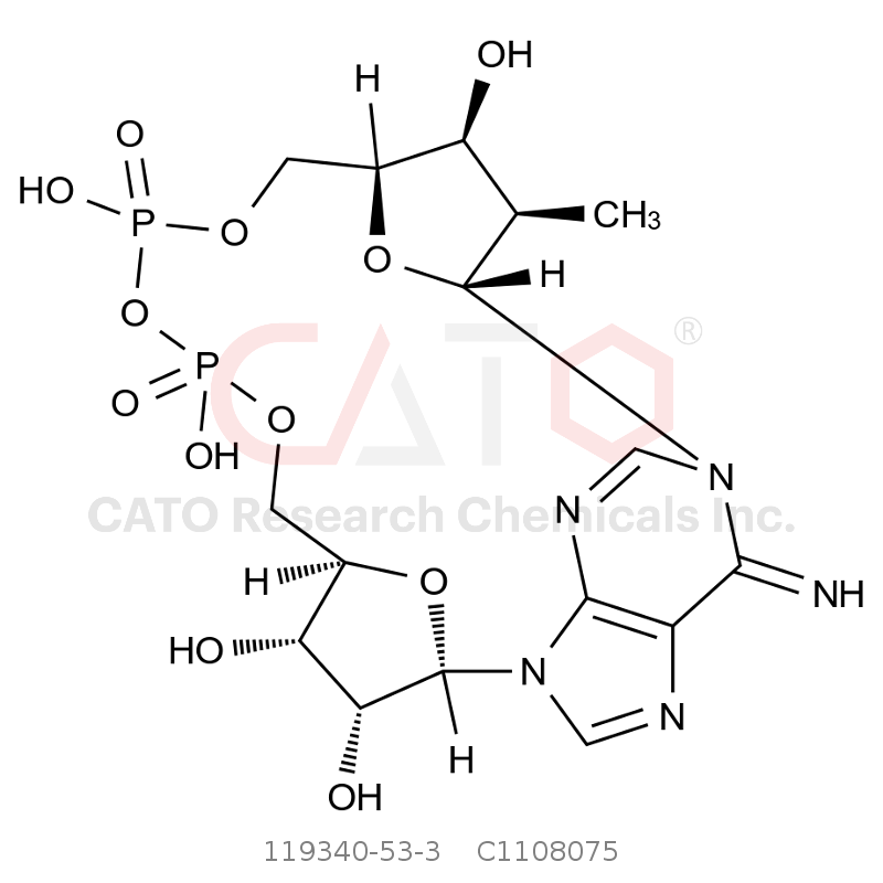 CAS No.:119340-53-3,cyclic adenosine diphosphate nucleic acid sugar